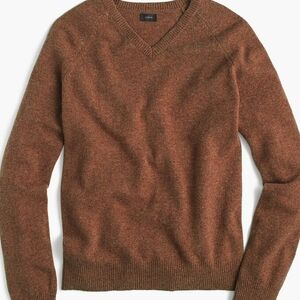 J Crew Lambswool V-neck sweater